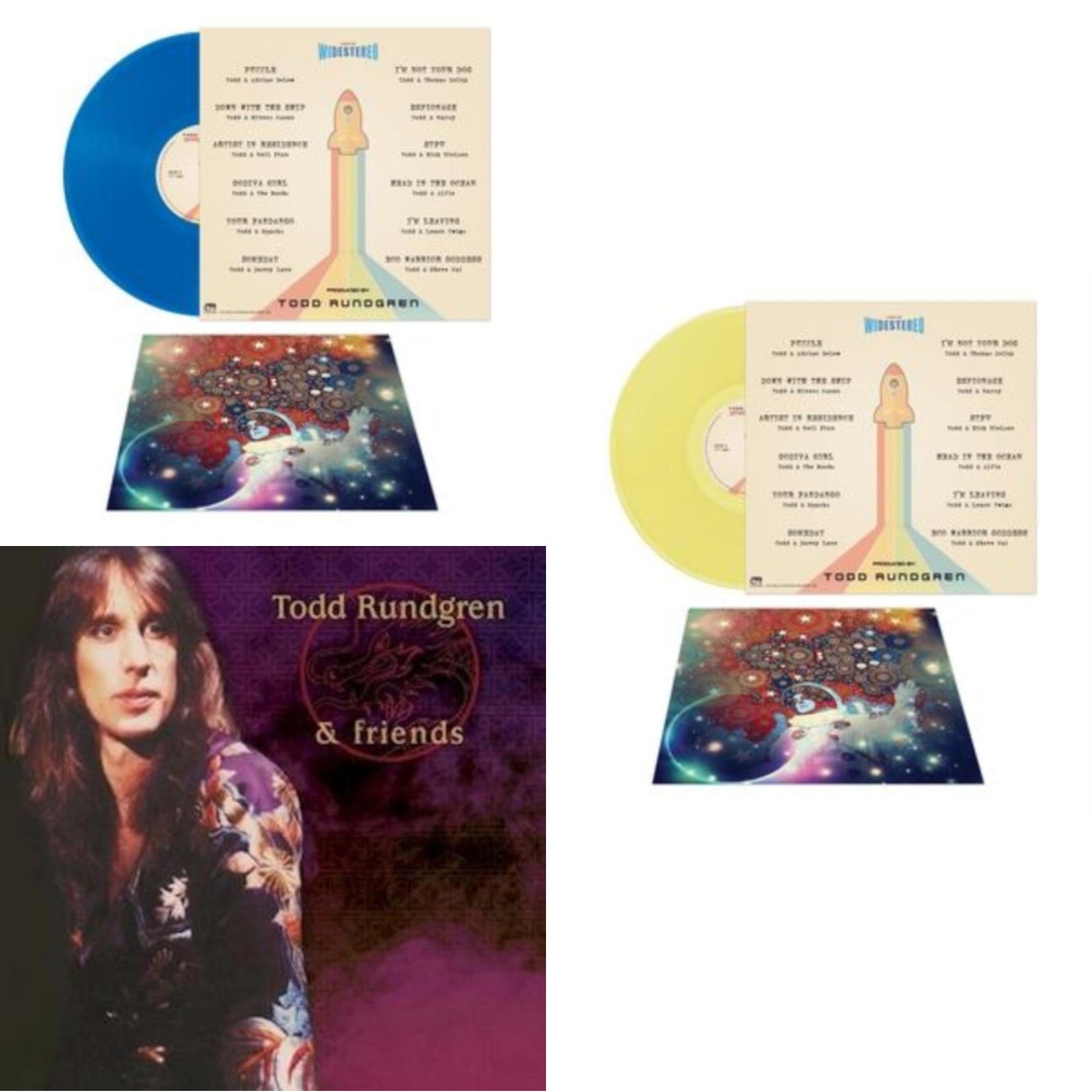 This is a 3 LP Vinyl SKU bundle.
1.This LP Vinyl is brand new.Format: LP VinylThis item's title is: Space Force (Blue LP Vinyl)Artist: Todd RundgrenLabel: CLEOPATRABarcode: 889466315312Release Date: 10/14/2022
2.This LP Vinyl is brand new.