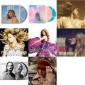 This is a 8 LP Vinyl SKU bundle.
1.This LP Vinyl is brand new.Format: LP VinylMusic Style: CountryThis item's title is: Fearless (Taylor's Version) (Gold Vinyl/3LP)Artist: Taylor SwiftLabel: Republic RecordsBarcode: 602435845104Release Date: 10/1/2021
2.This LP Vinyl is brand new.