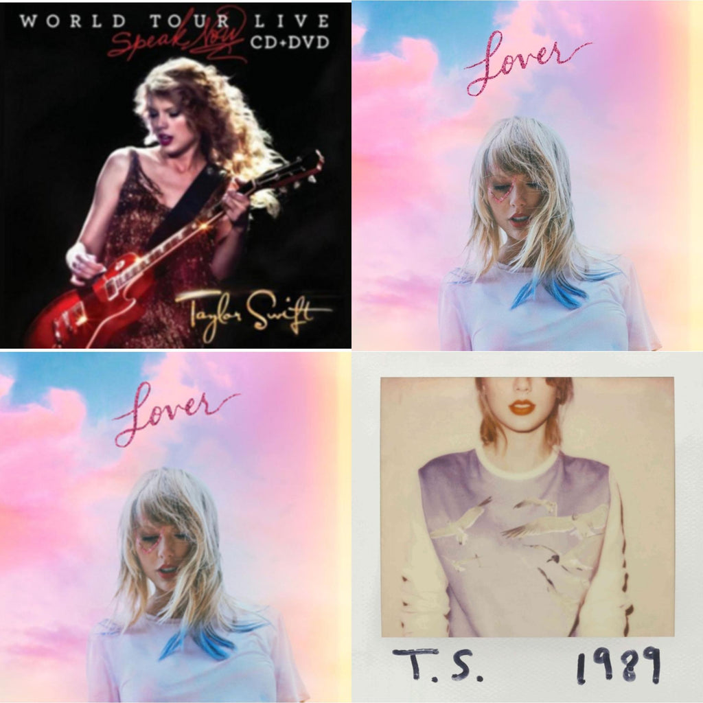 Speak Now World Tour Live (CD/DVD) & Lover (Deluxe) (Version 2) & Lover & 1989