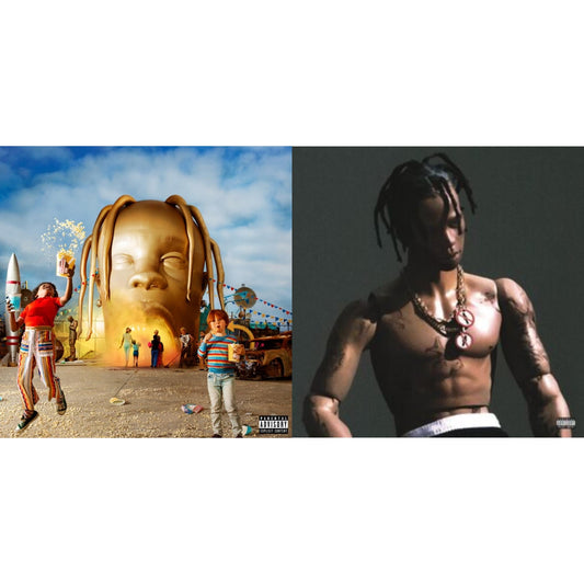 This is a 2 LP Vinyl SKU bundle.
1.This LP Vinyl is brand new.Format: LP VinylMusic Style: TrapThis item's title is: Astroworld (X) (2 LP/150G/Dl Insert)Artist: Travis ScottLabel: EPICBarcode: 190758883618Release Date: 11/16/2018
2.This LP Vinyl is brand new.