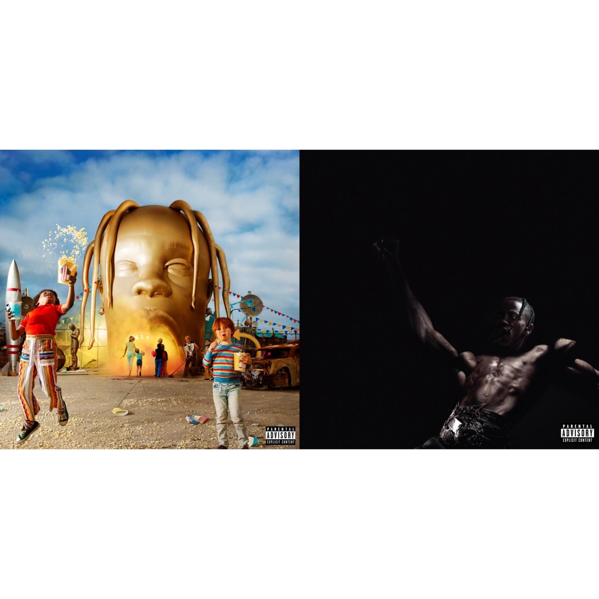 This is a 2 CD SKU bundle.
1.This CD is brand new.Format: CDMusic Style: TrapThis item's title is: AstroworldArtist: Travis ScottLabel: SONYBarcode: 190758883625Release Date: 10/12/2018
2.This CD is brand new.