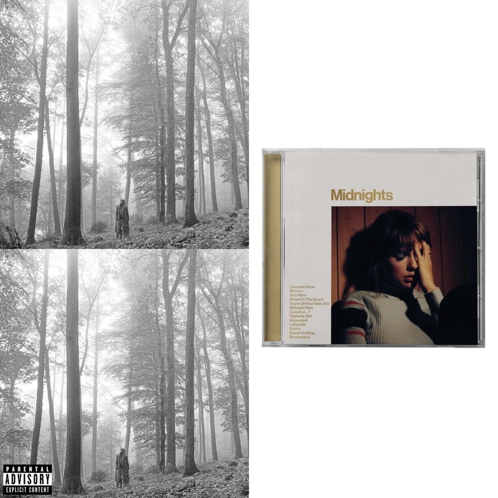 Folklore (Edited) & Folklore (X) & Midnights (X) (Mahogany CD)