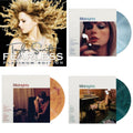 Midnights (X) (Moonstone Blue LP Vinyl) & Midnights (X) (Jade Green LP Vinyl) & Midnights (X) (Blood Moon LP Vinyl) & Fearless Platinum Edition
