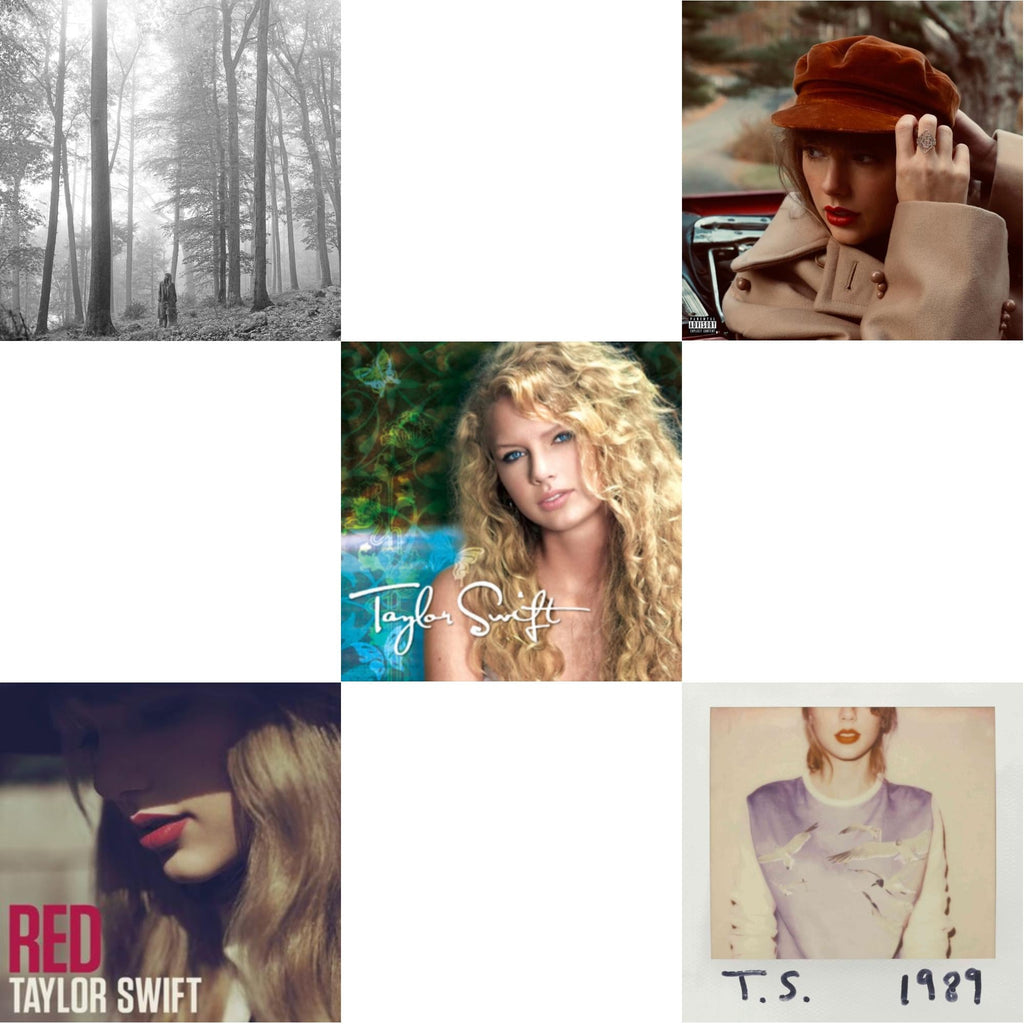 This is a 5 CD SKU bundle.
1.This CD is brand new.Format: CDMusic Style: VocalThis item's title is: Folklore (Edited)Artist: Taylor SwiftLabel: REPUBLICBarcode: 602435034799Release Date: 8/7/2020
2.This CD is brand new.