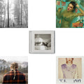 Folklore (Edited) & Evermore (X) & Tortured Poets Department (X) (Manuscript- Bonus Track) & Life Of A Showgirl (X) (Sweat & Vanilla Perfume CD W/ Poster) & 1989