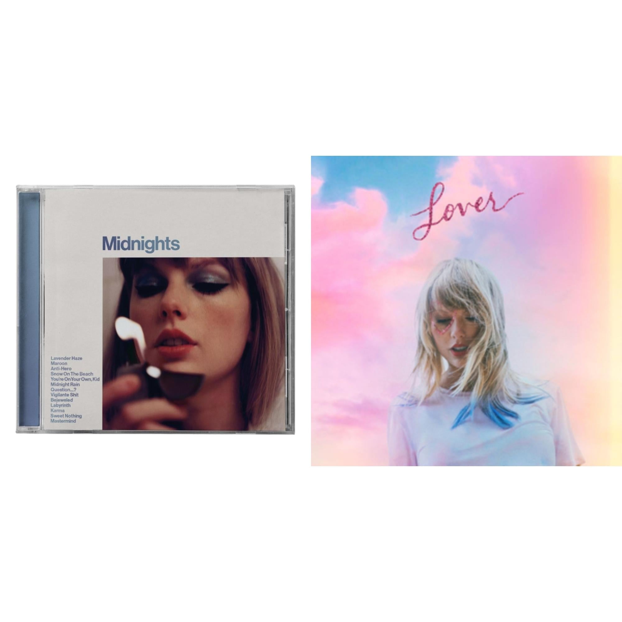 Midnights (X) (Moonstone Blue CD) & Lover
