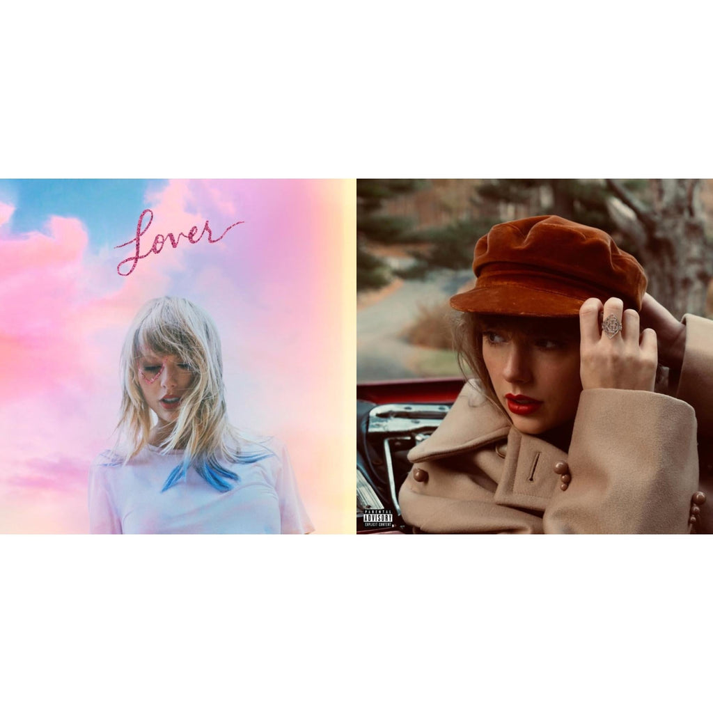 Red (Taylor's Version) (Edited) (2CD) & Lover (Deluxe) (Version 1)