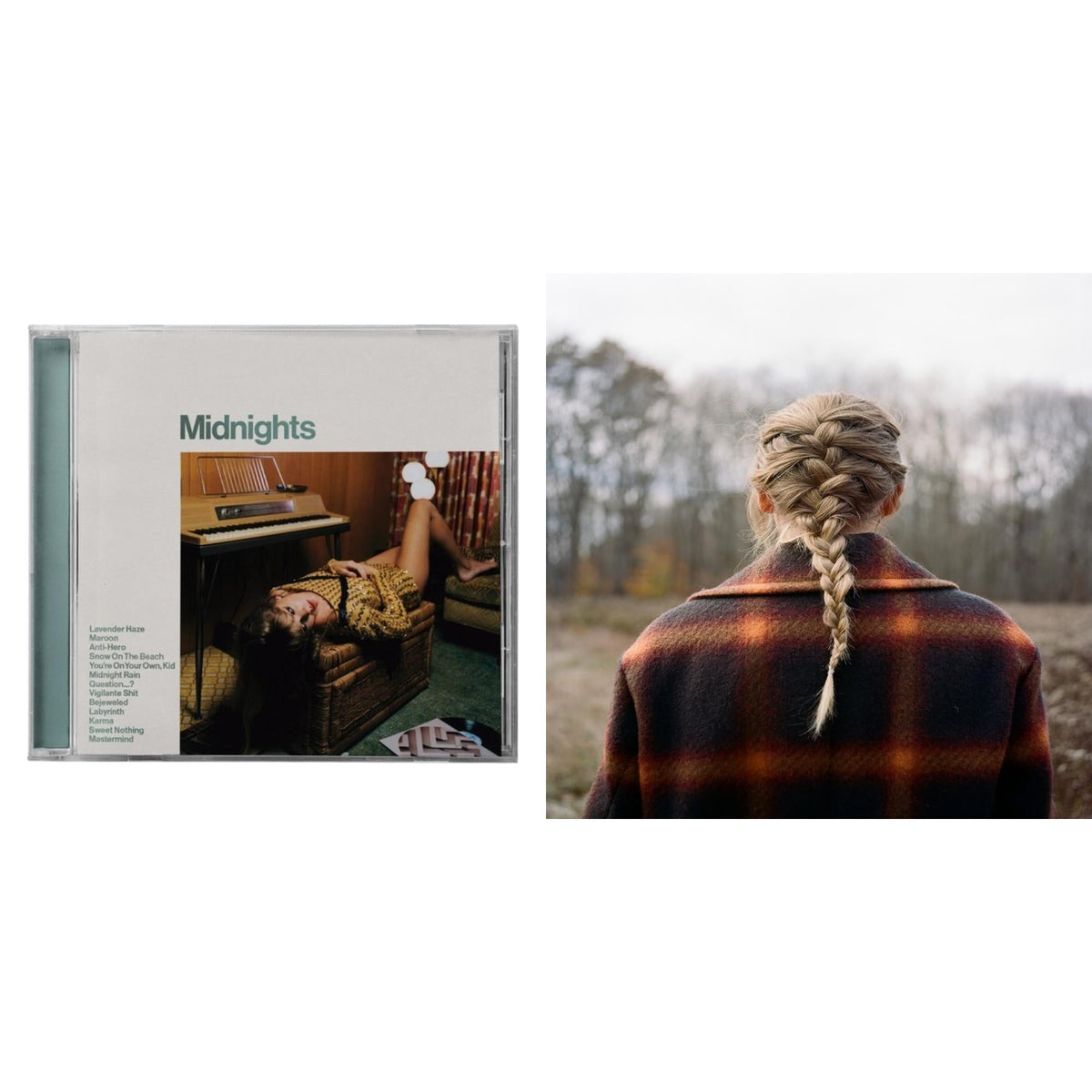 Evermore (X) & Midnights (X) (Jade Green CD)