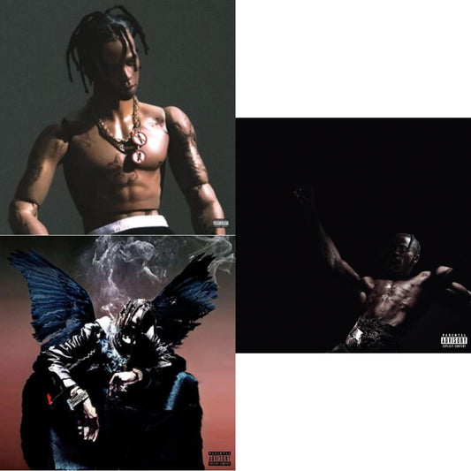 This is a 3 LP Vinyl SKU bundle.
1.This LP Vinyl is brand new.Format: LP VinylThis item's title is: Rodeo (X) (2LP/150G/Dl Card)Artist: Travis ScottLabel: Rap/Hip HopBarcode: 888750652010Release Date: 11/6/2015
2.This LP Vinyl is brand new.