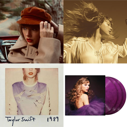 This is a 4 LP Vinyl SKU bundle.
1.This LP Vinyl is brand new.Format: LP VinylMusic Style: BalladThis item's title is: Red (Taylor's Version) (4LP)Artist: Taylor SwiftLabel: REPUBLICBarcode: 602438633258Release Date: 11/12/2021
2.This LP Vinyl is brand new.