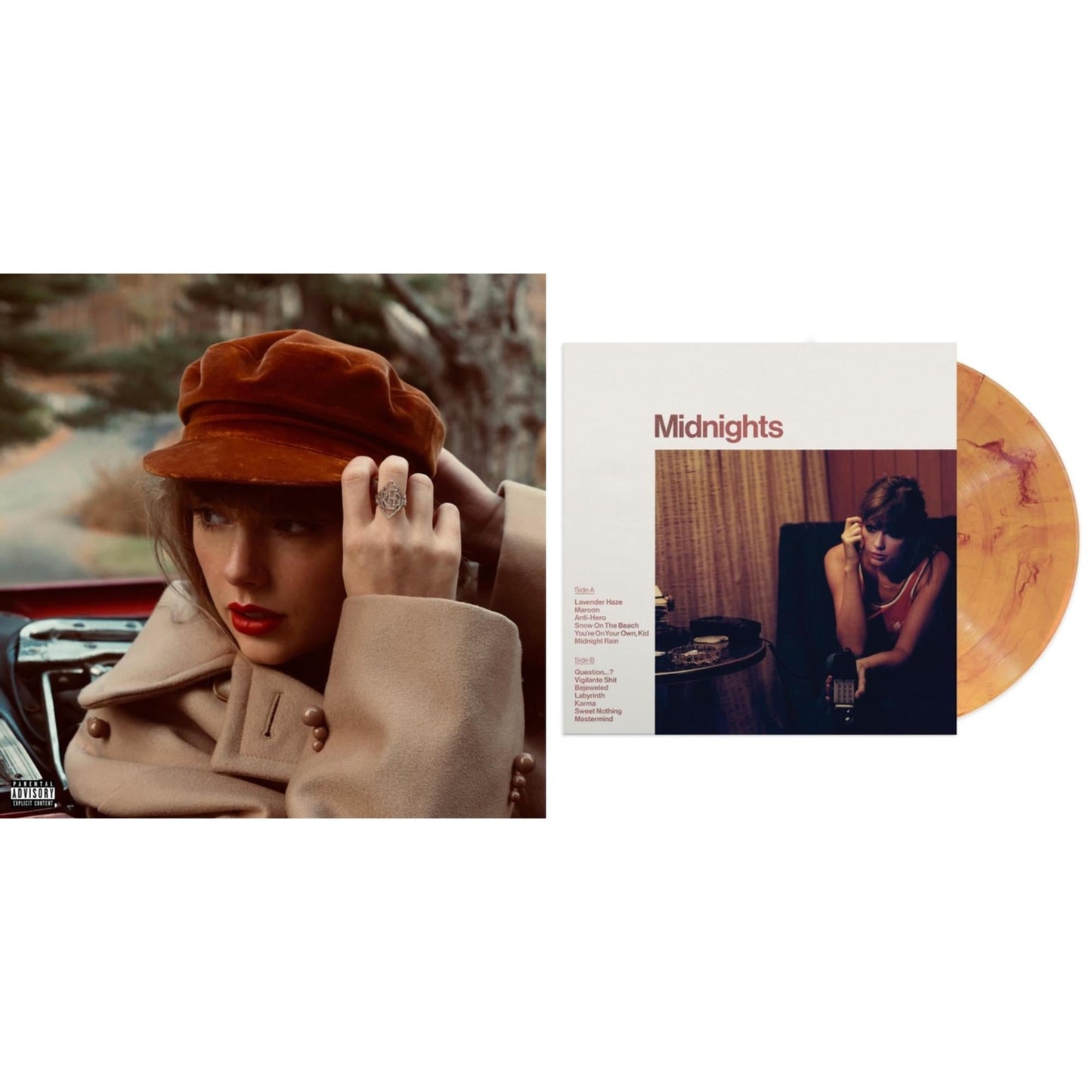 This is a 2 LP Vinyl SKU bundle.
1.This LP Vinyl is brand new.Format: LP VinylMusic Style: BalladThis item's title is: Red (Taylor's Version) (4LP)Artist: Taylor SwiftLabel: REPUBLICBarcode: 602438633258Release Date: 11/12/2021
2.This LP Vinyl is brand new.