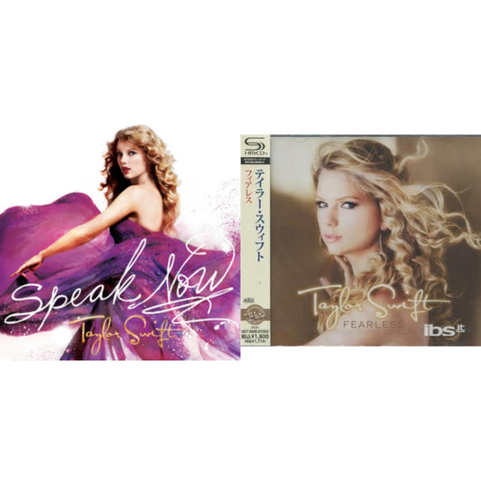 This is a 2 CD SKU bundle.
1.This CD is brand new.Format: CDMusic Style: CountryThis item's title is: Speak NowArtist: Taylor SwiftLabel: Rock/PopBarcode: 602527493954Release Date: 10/25/2010
2.This CD is brand new.