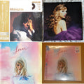 Midnights (X) (Mahogany Color LP Vinyl) & Speak Now (Taylor's Version) (Orchid Marbled Vinyl/3LP) & Lover (2LP) & Lover