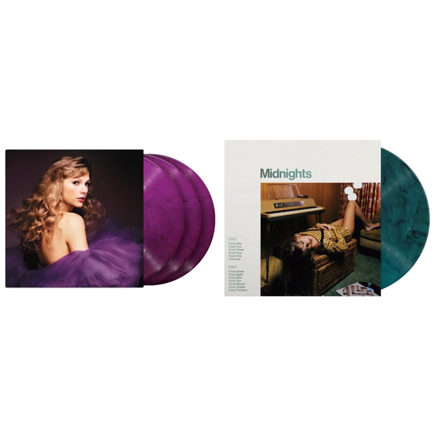 This is a 2 LP Vinyl SKU bundle.
1.This LP Vinyl is brand new.Format: LP VinylMusic Style: CountryThis item's title is: Speak Now (Taylor's Version) (Orchid Marbled Vinyl/3LP)Artist: Taylor SwiftLabel: TAYLOR SWIFT/REPUBLIC RECORDSBarcode: 602448438034Release Date: 7/7/2023
2.