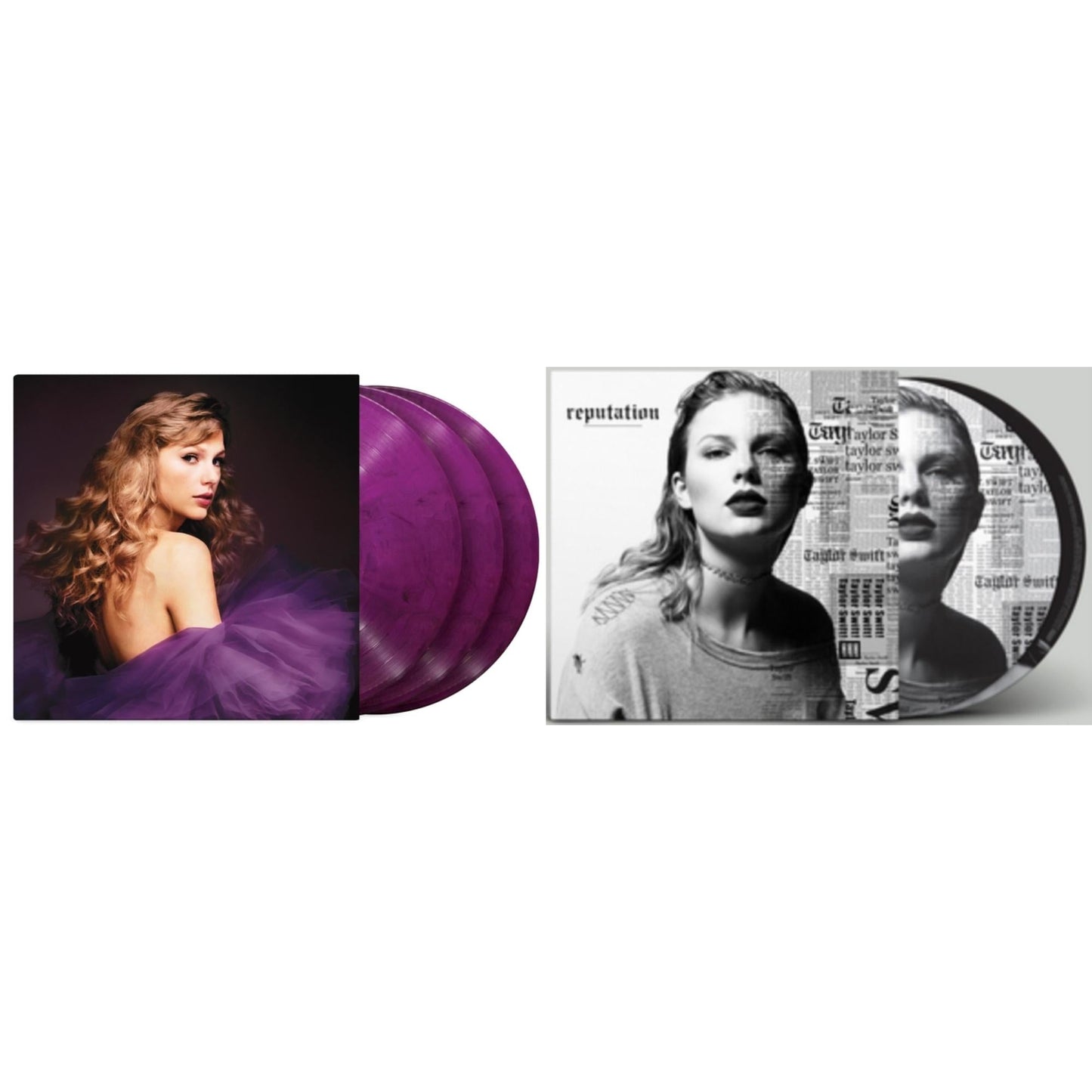 This is a 2 LP Vinyl SKU bundle.
1.This LP Vinyl is brand new.Format: LP VinylMusic Style: CountryThis item's title is: Speak Now (Taylor's Version) (Orchid Marbled Vinyl/3LP)Artist: Taylor SwiftLabel: TAYLOR SWIFT/REPUBLIC RECORDSBarcode: 602448438034Release Date: 7/7/2023
2.