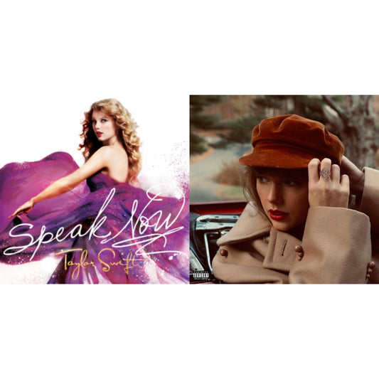 This is a 2 CD SKU bundle.
1.This CD is brand new.Format: CDMusic Style: CountryThis item's title is: Speak NowArtist: Taylor SwiftLabel: Rock/PopBarcode: 602527493954Release Date: 10/25/2010
2.This CD is brand new.