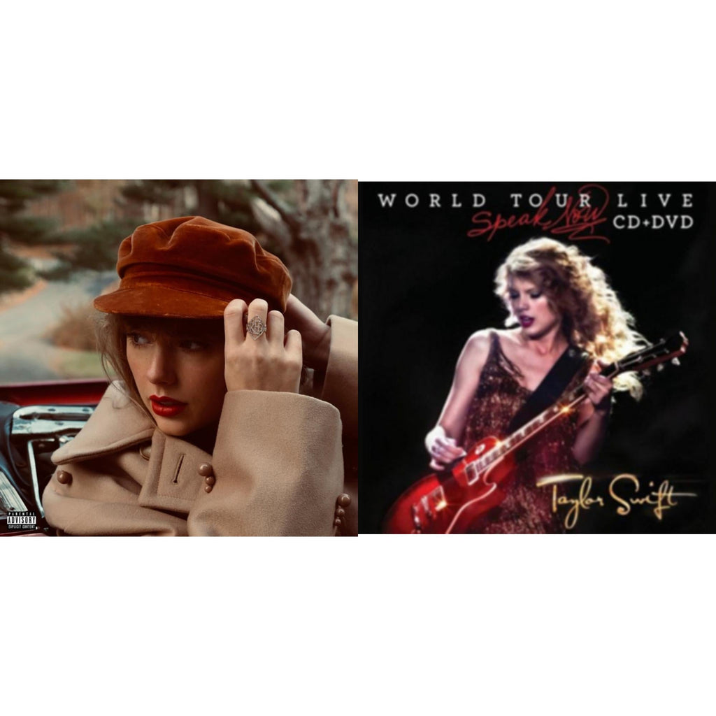 Red (Taylor's Version) (X) (2CD) & Speak Now World Tour Live (CD/DVD)