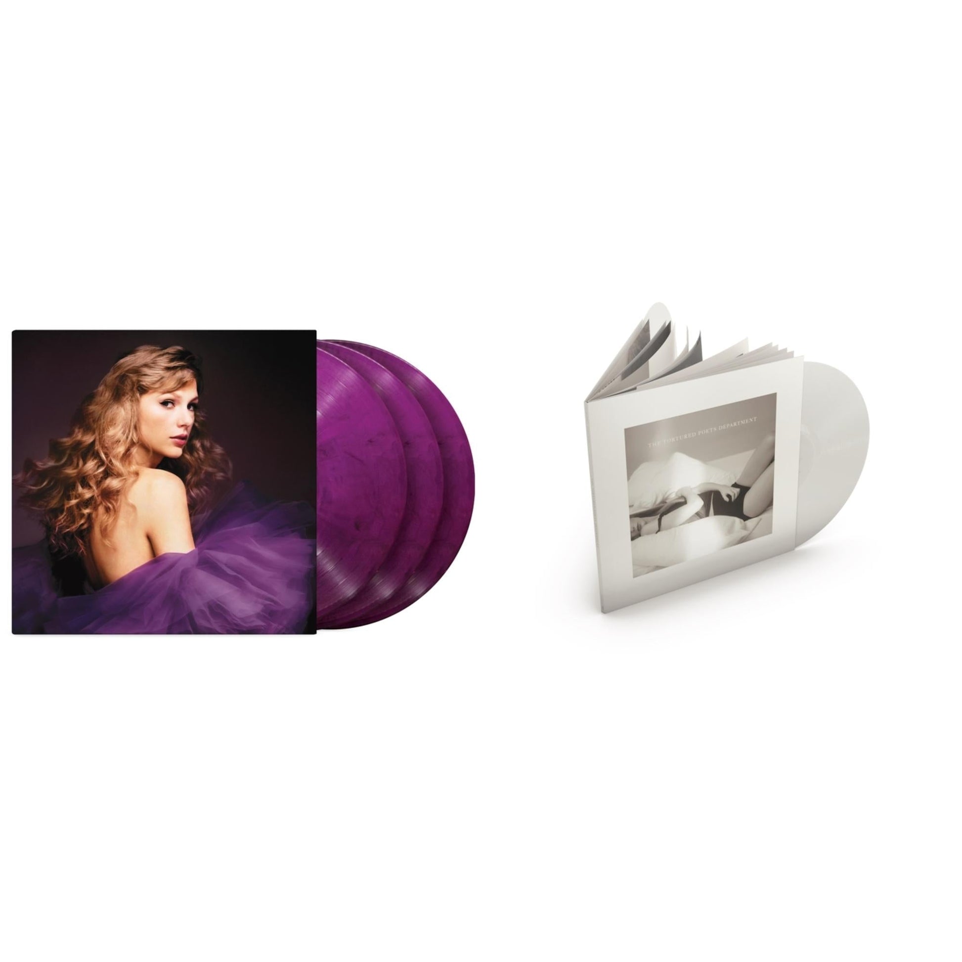 This is a 2 LP Vinyl SKU bundle.
1.This LP Vinyl is brand new.Format: LP VinylMusic Style: CountryThis item's title is: Speak Now (Taylor's Version) (Orchid Marbled Vinyl/3LP)Artist: Taylor SwiftLabel: TAYLOR SWIFT/REPUBLIC RECORDSBarcode: 602448438034Release Date: 7/7/2023
2.