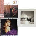 Midnights (X) (Blood Moon LP Vinyl) & Speak Now (Taylor's Version) (Orchid Marbled Vinyl/3LP) & Tortured Poets Department (X) (Ghosted White Vinyl/2LP/Manuscript- Bonus Track)