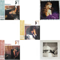 Midnights (X) (Jade Green LP Vinyl) & Midnights (X) (Blood Moon LP Vinyl) & Midnights (X) (Mahogany Color LP Vinyl) & Speak Now (Taylor's Version) (Orchid Marbled Vinyl/3LP) & Tortured Poets Department (X) (Ghosted White Vinyl/2LP/Manuscript- Bonus Track)