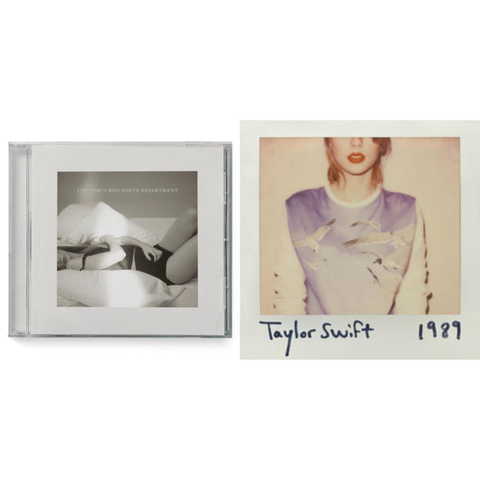 This is a 2 CD SKU bundle.
1.This CD is brand new.Format: CDThis item's title is: Tortured Poets Department (X) (Manuscript- Bonus Track)Artist: Taylor SwiftBarcode: 602465081343Release Date: 4/19/2024
2.This CD is brand new.