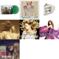 This is a 7 LP Vinyl SKU bundle.
1.This LP Vinyl is brand new.Format: LP VinylMusic Style: Alternative RockThis item's title is: Evermore (Green Vinyl/2LP)Artist: Taylor SwiftLabel: Republic RecordsBarcode: 602435651279Release Date: 5/28/2021
2.This LP Vinyl is brand new.