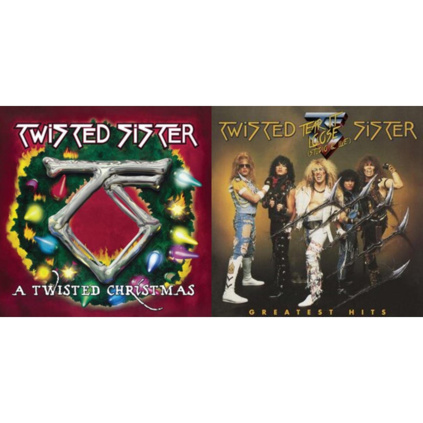 This is a 2 LP Vinyl SKU bundle.
1.This LP Vinyl is brand new.Format: LP VinylMusic Style: Heavy MetalThis item's title is: Twisted Christmas (Green LP Vinyl)Artist: Twisted SisterLabel: RHINO RECORDSBarcode: 081227932930Release Date: 11/24/2017
2.This LP Vinyl is brand new.