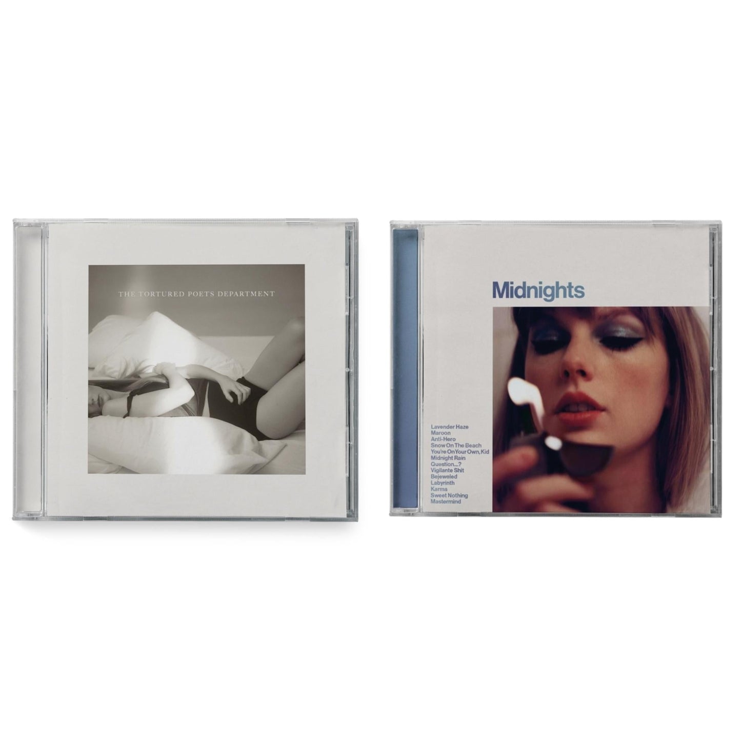 This is a 2 CD SKU bundle.
1.This CD is brand new.Format: CDThis item's title is: Tortured Poets Department (X) (Manuscript- Bonus Track)Artist: Taylor SwiftBarcode: 602465081343Release Date: 4/19/2024
2.This CD is brand new.