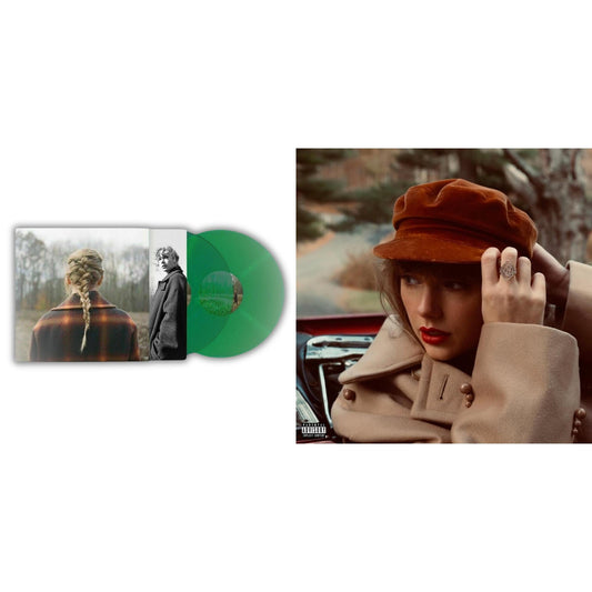 This is a 2 LP Vinyl SKU bundle.
1.This LP Vinyl is brand new.Format: LP VinylMusic Style: Alternative RockThis item's title is: Evermore (Green Vinyl/2LP)Artist: Taylor SwiftLabel: Republic RecordsBarcode: 602435651279Release Date: 5/28/2021
2.This LP Vinyl is brand new.