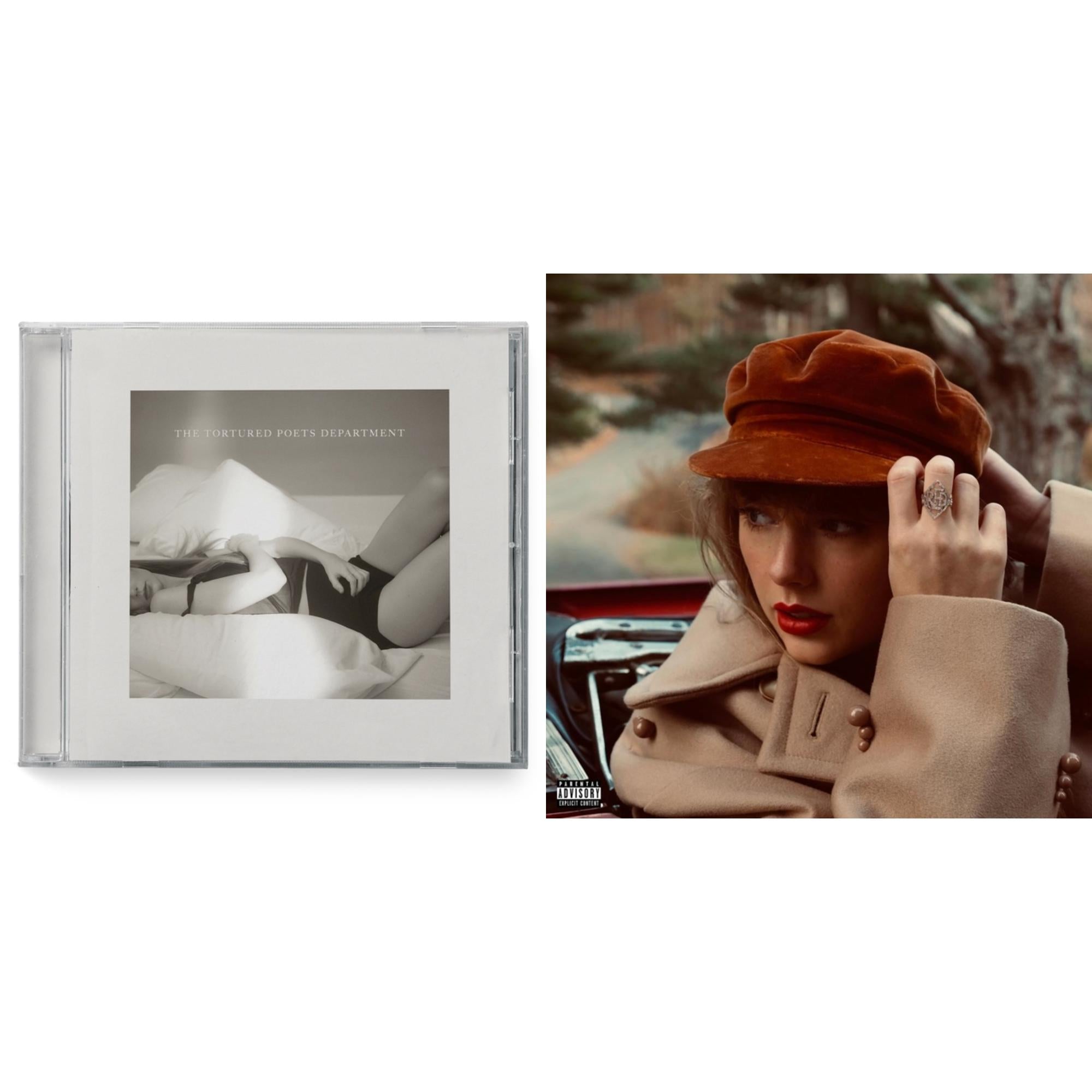 Red (Taylor's Version) (Edited) (2CD) & Tortured Poets Department (X) (Manuscript- Bonus Track)