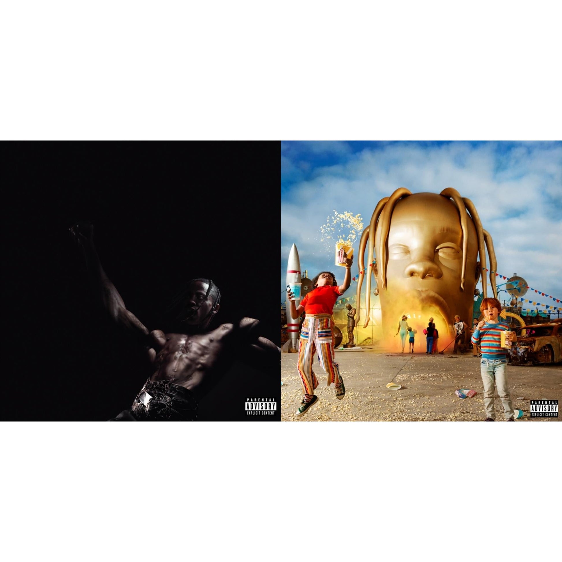 This is a 2 LP Vinyl SKU bundle.
1.This LP Vinyl is brand new.Format: LP VinylThis item's title is: Utopia (X) (2LP/140G)Artist: Travis ScottBarcode: 196588460319Release Date: 12/1/2023
2.This LP Vinyl is brand new.