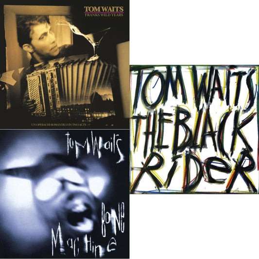 This is a 3 LP Vinyl SKU bundle.
1.This LP Vinyl is brand new.Format: LP VinylMusic Style: LoungeThis item's title is: Frank's Wild Years (Remaster)Artist: Tom WaitsLabel: ISLANDBarcode: 602448898333Release Date: 9/22/2023
2.This LP Vinyl is brand new.