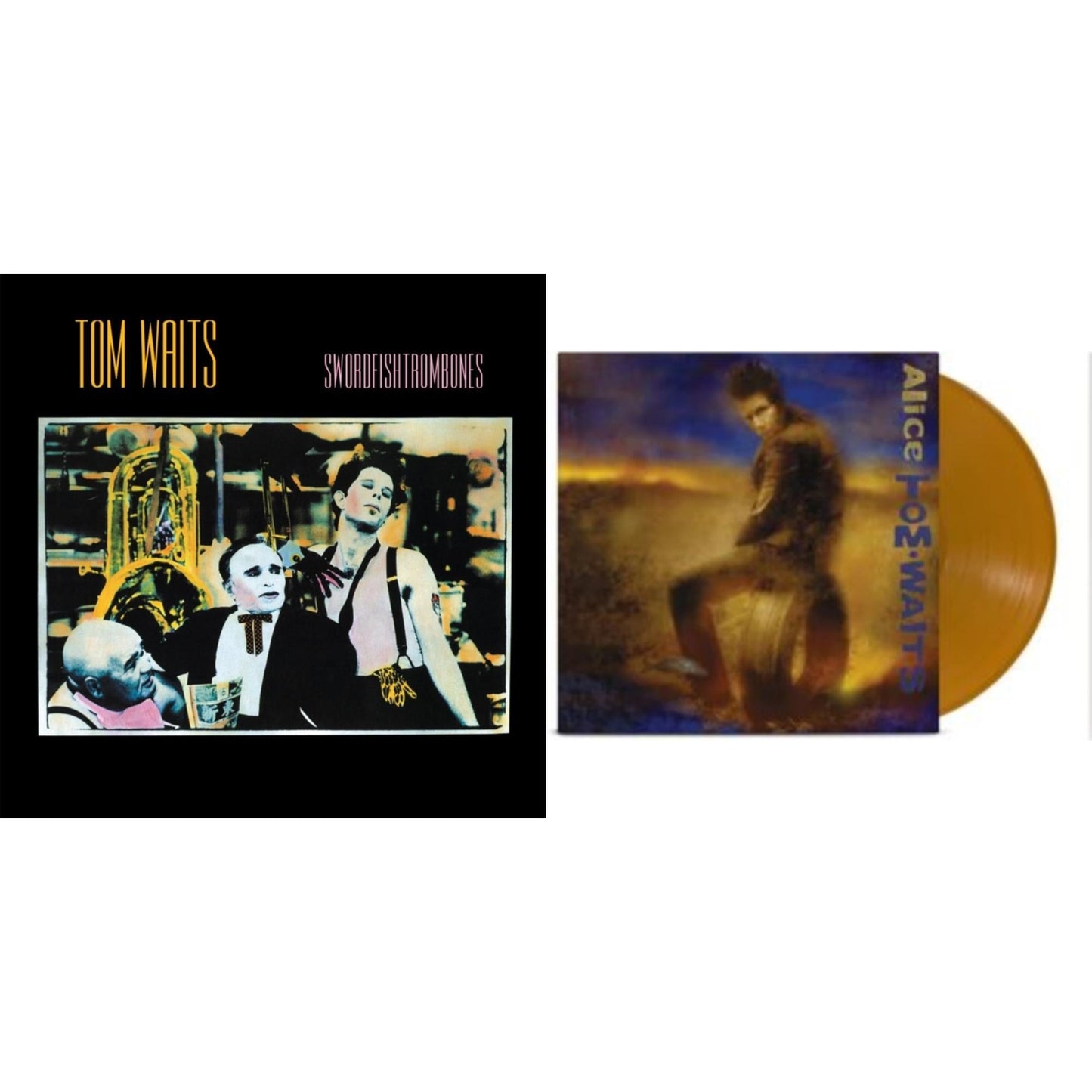 This is a 2 LP Vinyl SKU bundle.
1.This LP Vinyl is brand new.Format: LP VinylMusic Style: Alternative RockThis item's title is: Swordfishtrombones (Remaster)Artist: Tom WaitsLabel: ISLANDBarcode: 602448898425Release Date: 9/22/2023
2.This LP Vinyl is brand new.