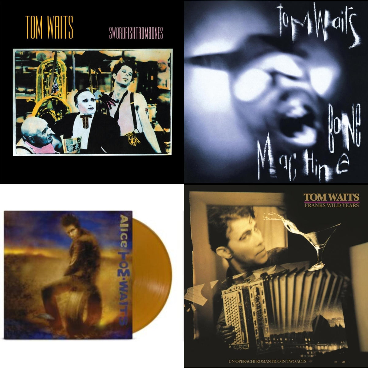 Alice & Frank's Wild Years (Remaster) & Swordfishtrombones (Remaster) & Bone Machine (Remaster)