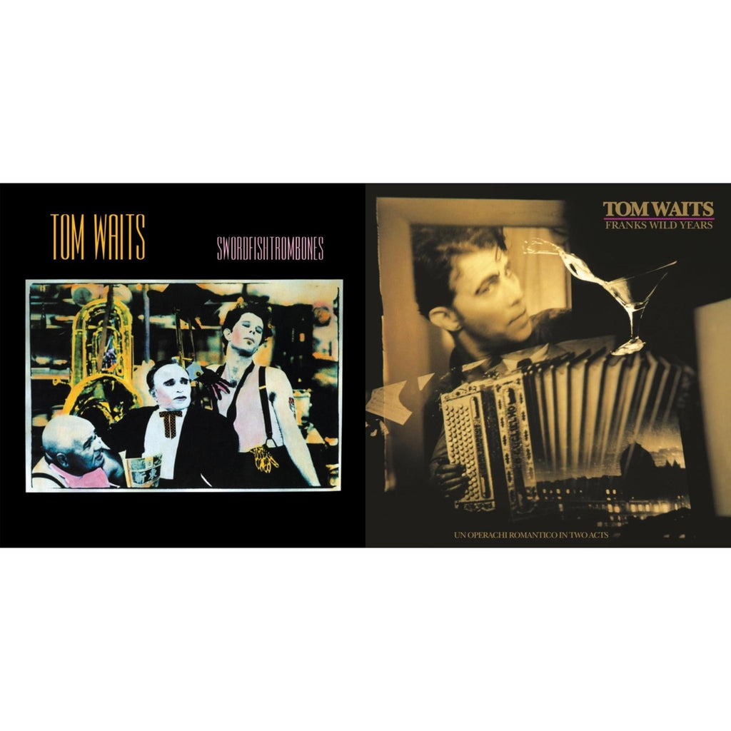 Tom Waits - Frank's Wild Years (Remaster) & Swordfishtrombones (Remaster) - LP Vinyl Bundle