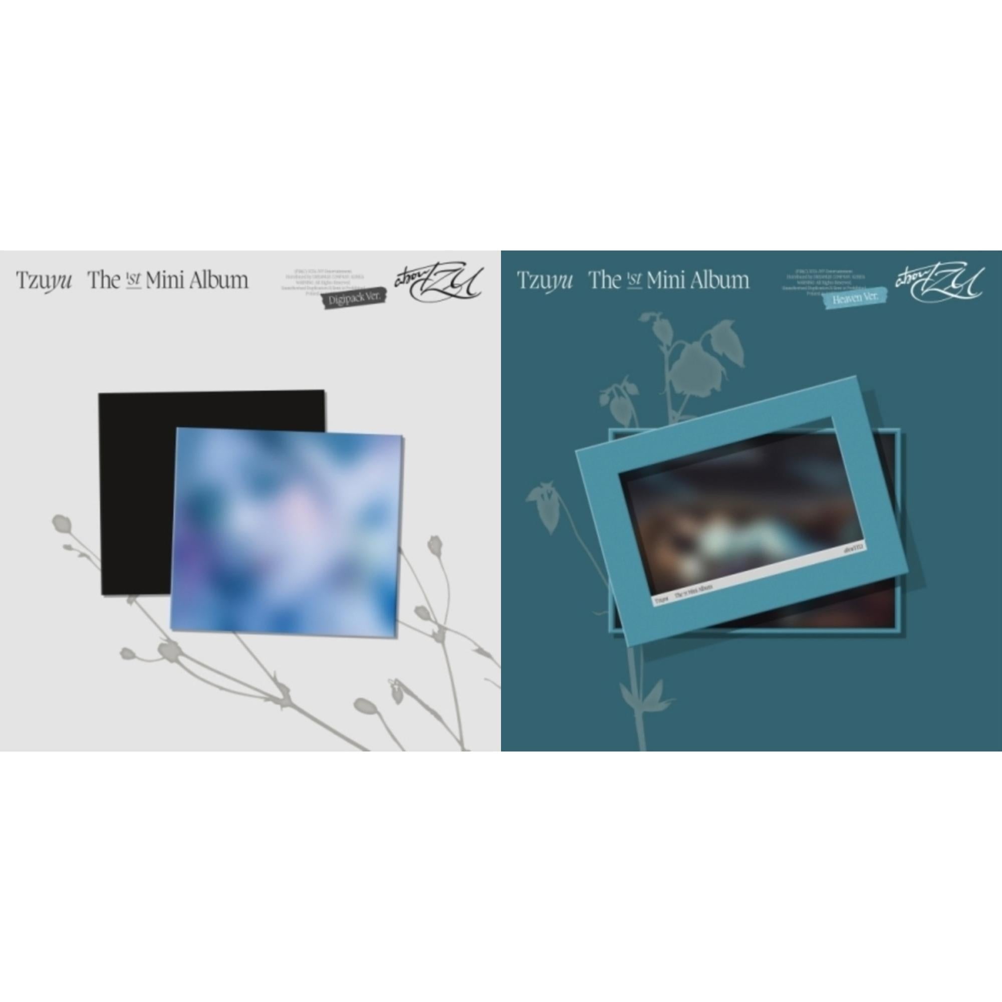 Aboutzu (Digipack Ver.) (1St Mini Album) & 1St Mini Album (Aboutzu) (Heaven Ver.)