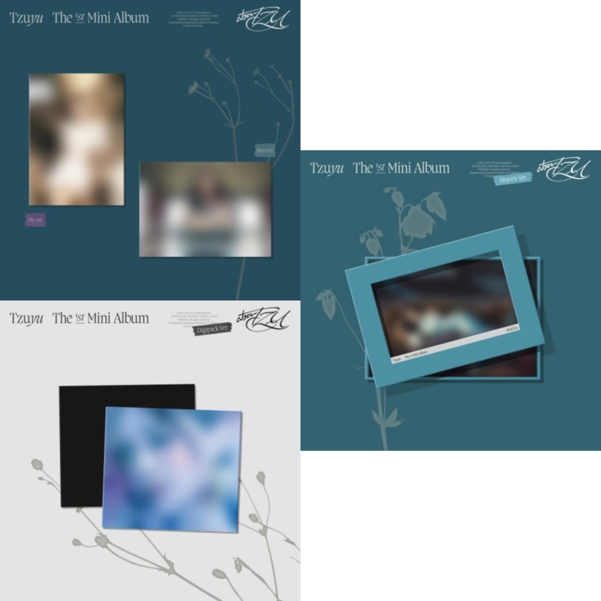 Aboutzu: 1St Mini Album & Aboutzu (Digipack Ver.) (1St Mini Album) & 1St Mini Album (Aboutzu) (Heaven Ver.)
