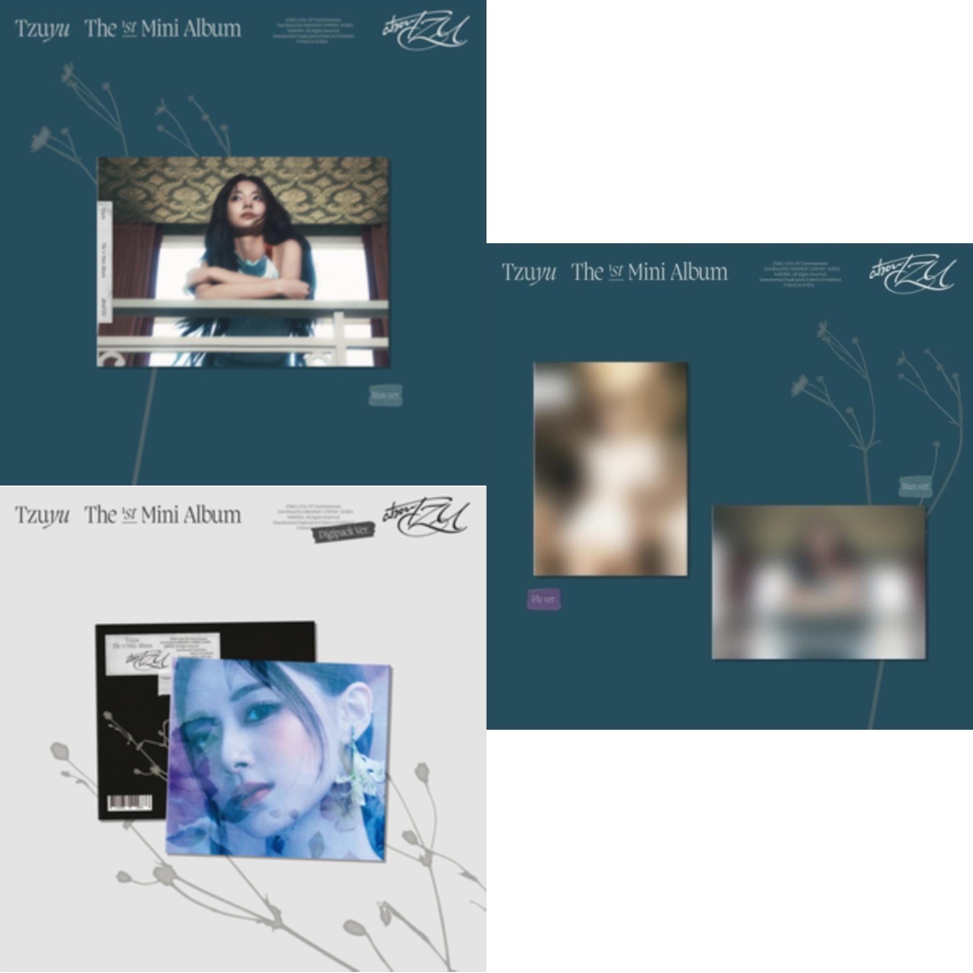 Aboutzu (Run Ver.) & Aboutzu (Digipack Ver.) & Aboutzu: 1St Mini Album