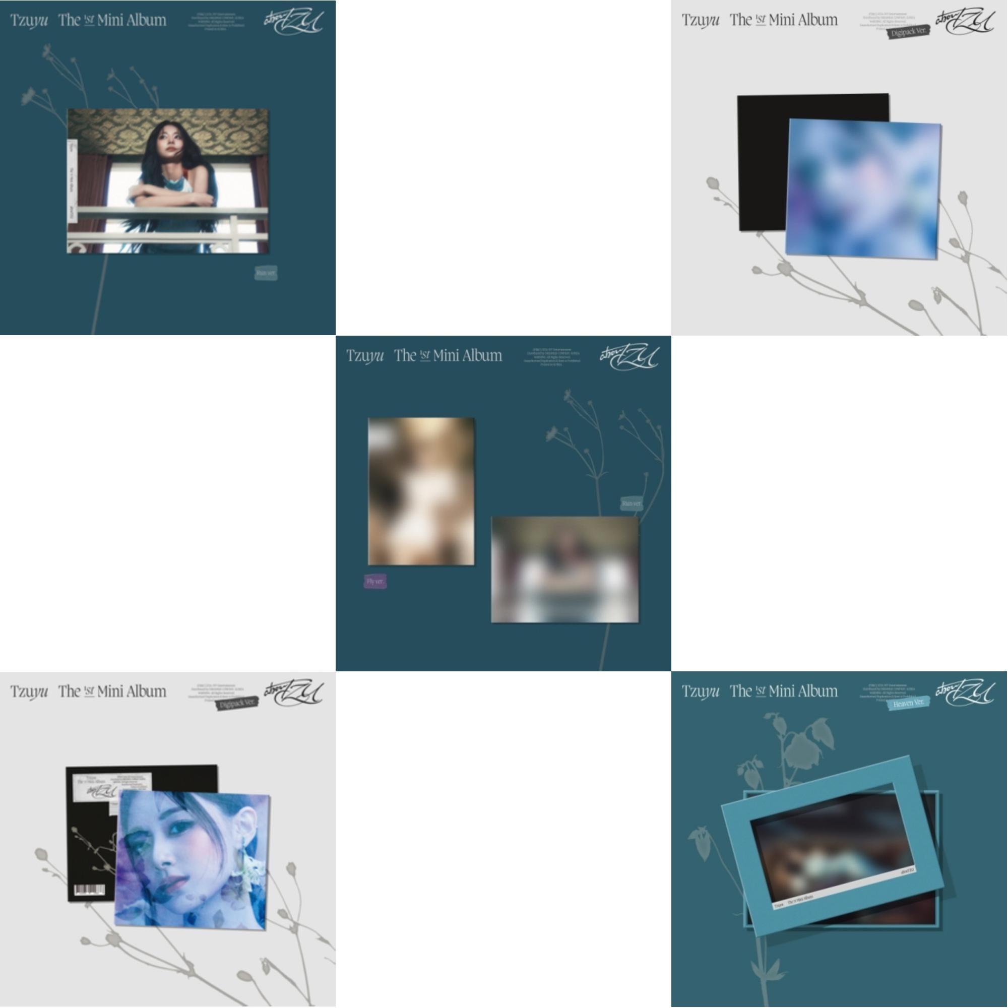 Aboutzu (Run Ver.) & Aboutzu (Digipack Ver.) & Aboutzu: 1St Mini Album & Aboutzu (Digipack Ver.) (1St Mini Album) & 1St Mini Album (Aboutzu) (Heaven Ver.)