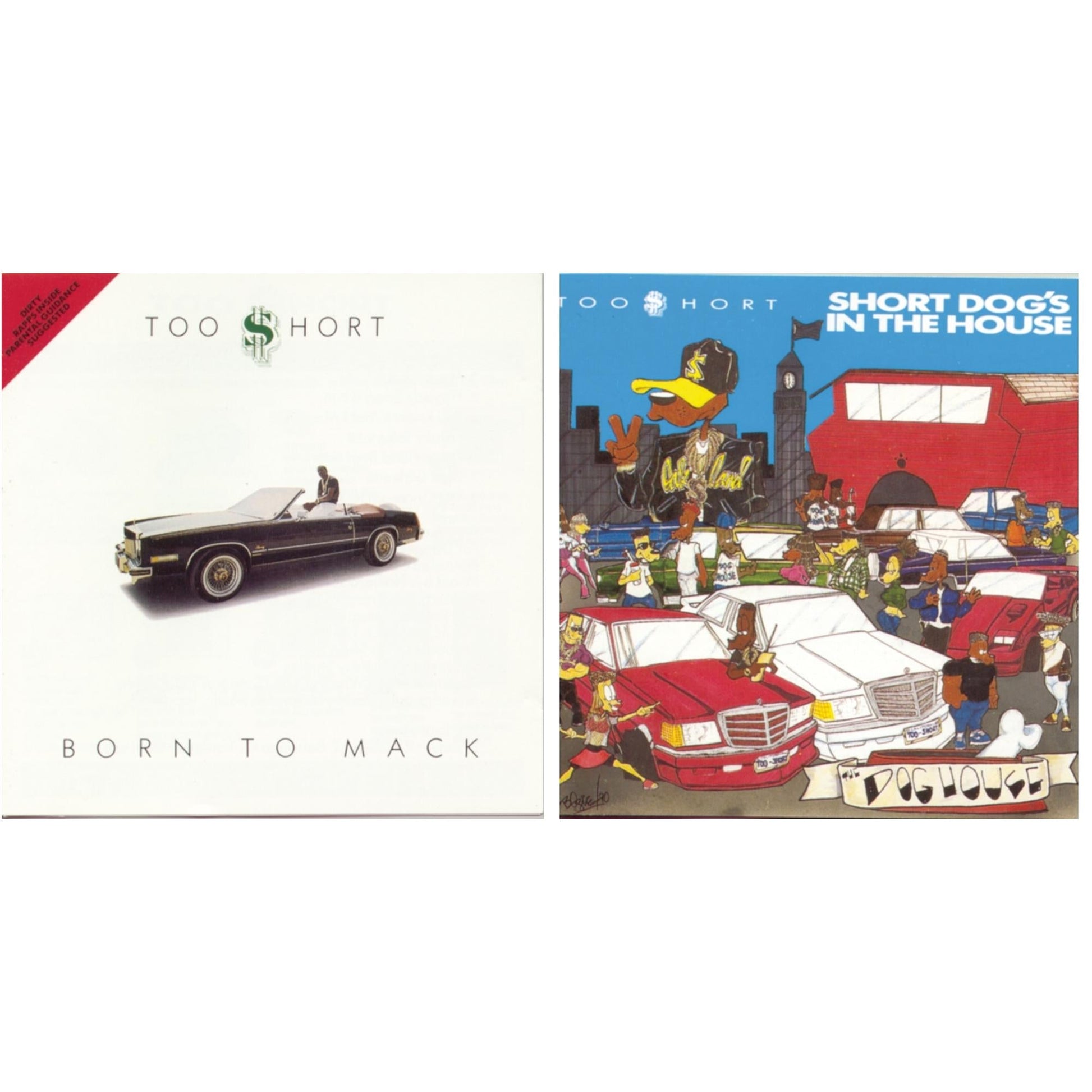 This is a 2 CD SKU bundle.
1.This CD is brand new.Format: CDMusic Style: GangstaThis item's title is: Born To MackArtist: Too $HortLabel: LEGACYBarcode: 012414110022Release Date: 9/12/1989
2.This CD is brand new.