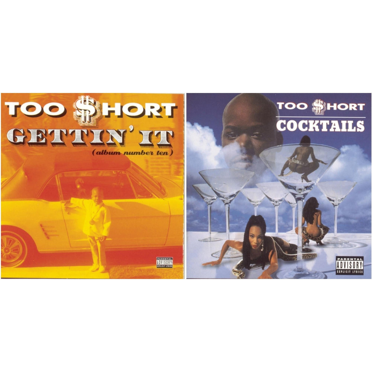 Too $Hort - Cocktails & Gettin It - CD Bundle
