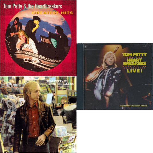 This is a 3 CD SKU bundle.
1.This CD is brand new.Format: CDMusic Style: AbstractThis item's title is: Greatest HitsArtist: Tom & The Heartbreakers PettyLabel: EMI-Manhattan RecordsBarcode: 008811081324Release Date: 1/12/2010
2.This CD is brand new.