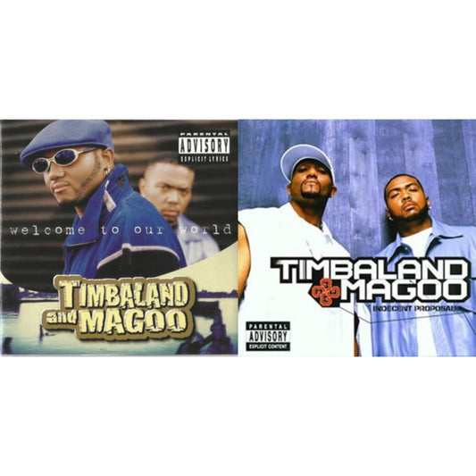 This is a 2 LP Vinyl SKU bundle.
1.This LP Vinyl is brand new.Format: LP VinylThis item's title is: Welcome To Our WorldArtist: Timbaland & MagooLabel: BLACKGROUND RECORDSBarcode: 194690557989Release Date: 6/24/2022
2.This LP Vinyl is brand new.