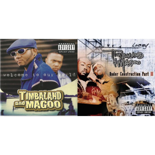 This is a 2 LP Vinyl SKU bundle.
1.This LP Vinyl is brand new.Format: LP VinylThis item's title is: Welcome To Our WorldArtist: Timbaland & MagooLabel: BLACKGROUND RECORDSBarcode: 194690557989Release Date: 6/24/2022
2.This LP Vinyl is brand new.