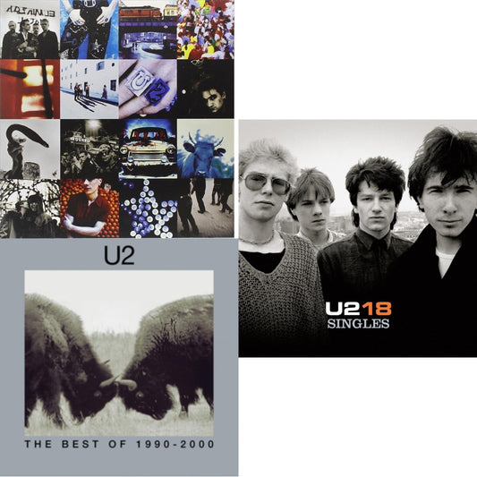 This is a 3 LP Vinyl SKU bundle.
1.This LP Vinyl is brand new.Format: LP VinylThis item's title is: Achtung Baby (180G/2 LP)Artist: U2Label: ISLANDBarcode: 602557970098Release Date: 7/27/2018
2.This LP Vinyl is brand new.