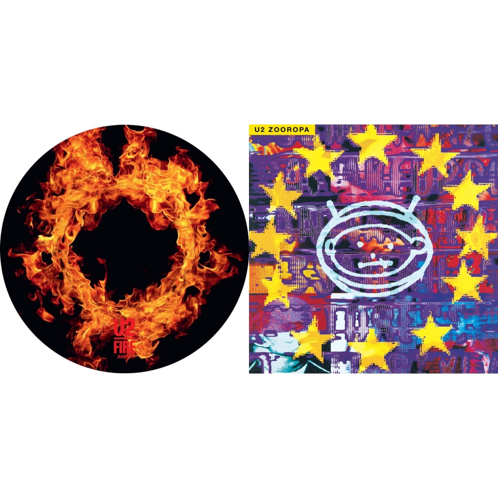 This is a 2 LP Vinyl SKU bundle.
1.This LP Vinyl is brand new.Format: LP VinylMusic Style: Pop RockThis item's title is: Fire (40Th Anniversary Edition/Picture Disc)Artist: U2Label: ISLANDBarcode: 602435349169Release Date: 6/12/2021
2.This LP Vinyl is brand new.