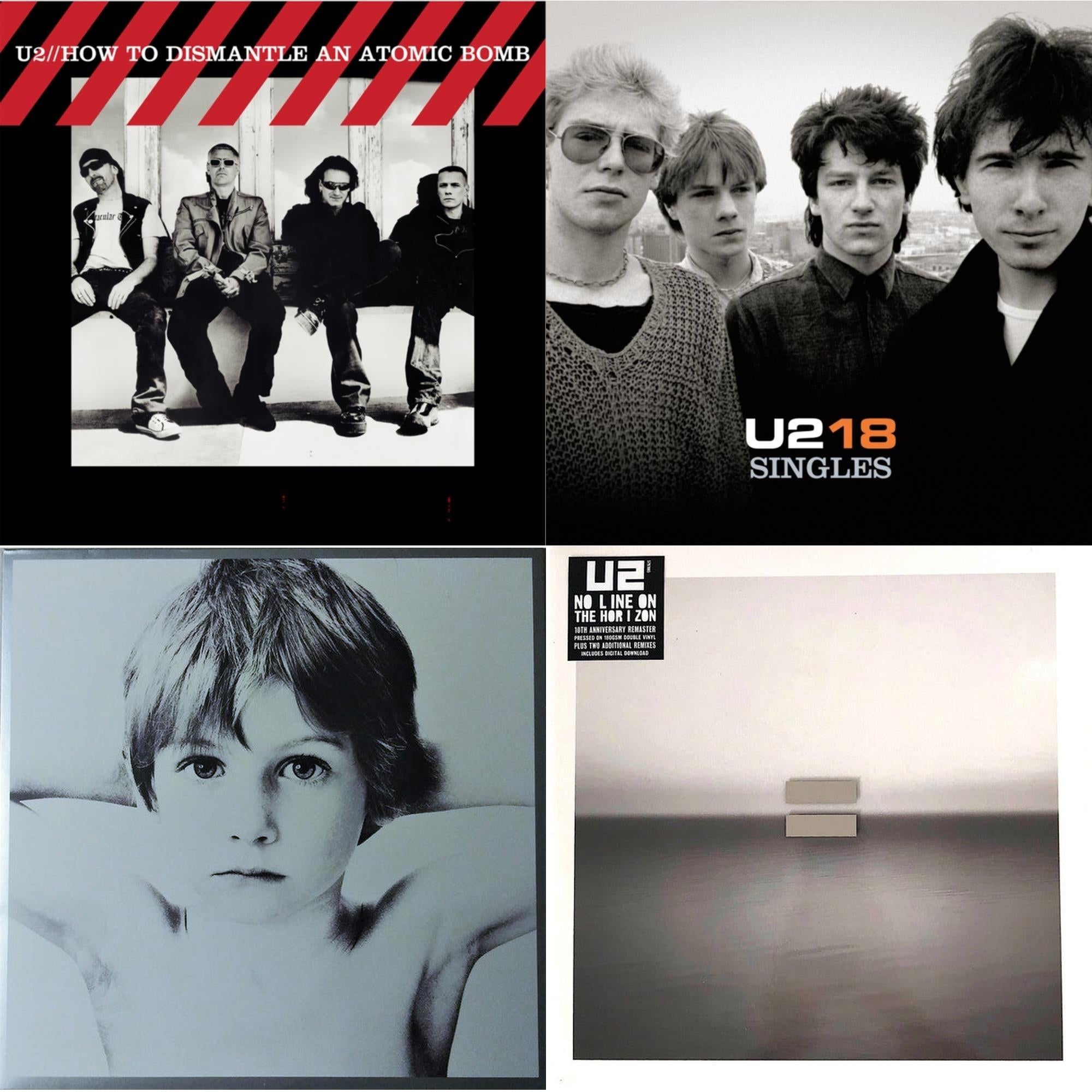 How To Dismantle An Atomic Bomb (20Th Anniversary) (2LP/180G) & U218 Singles & Boy & No Line On The Horizon (2 LP)
