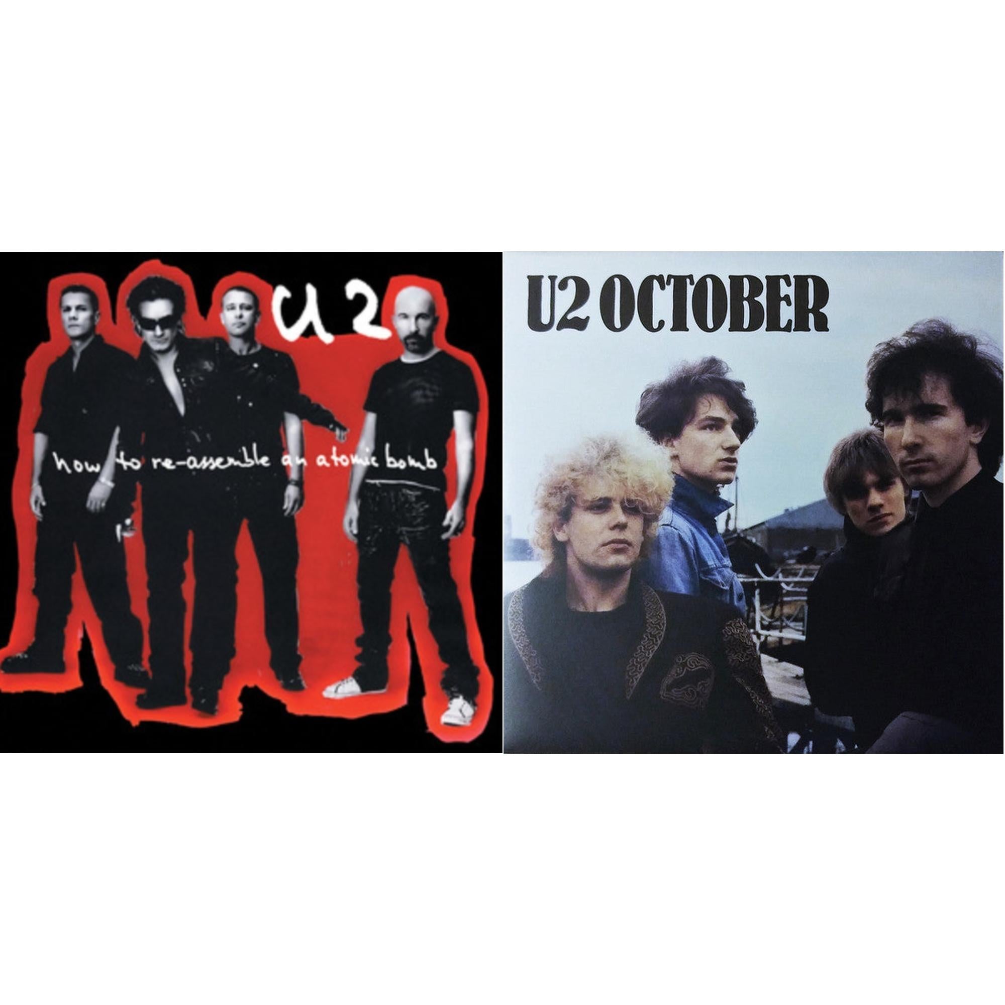How To Re-Assemble An Atomic Bomb (Red/Black Marble LP Vinyl) & October