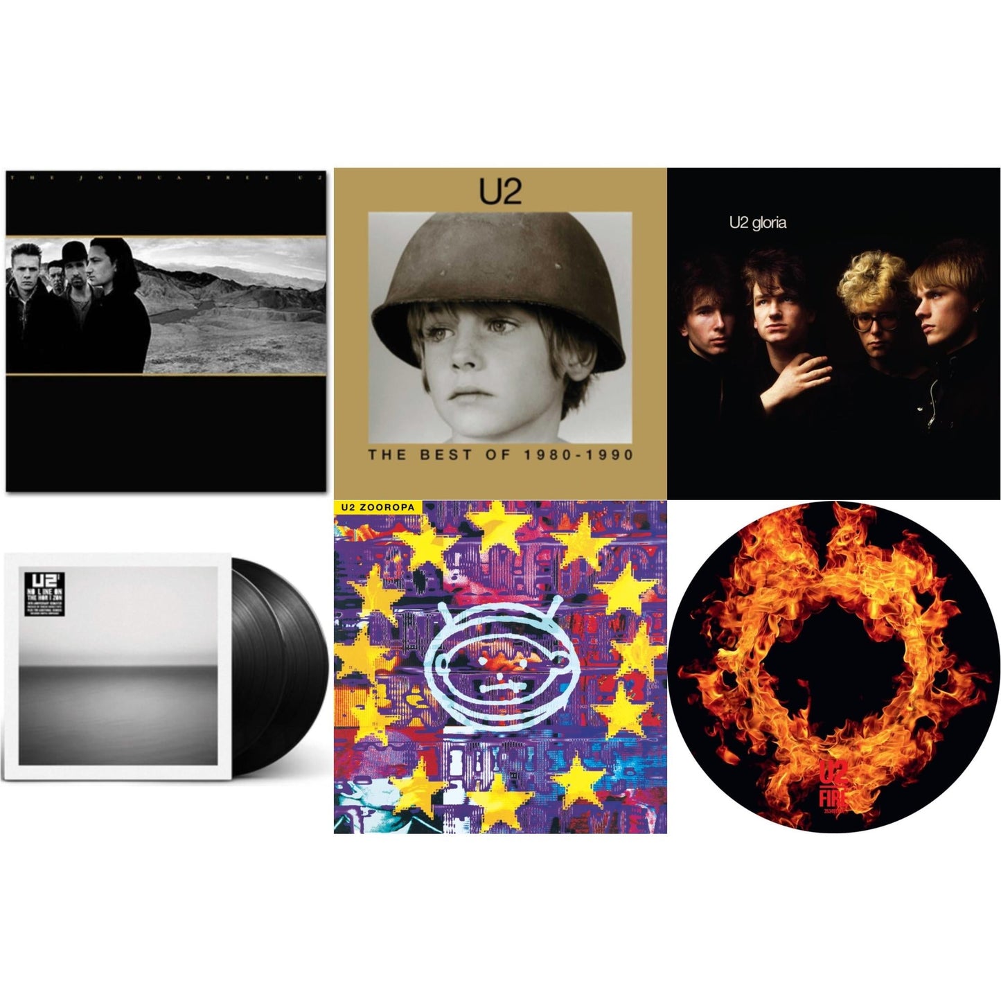 This is a 6 LP Vinyl SKU bundle.
1.This LP Vinyl is brand new.Format: LP VinylThis item's title is: Joshua TreeArtist: U2Barcode: 602557498448Release Date: 6/2/2017
2.This LP Vinyl is brand new.