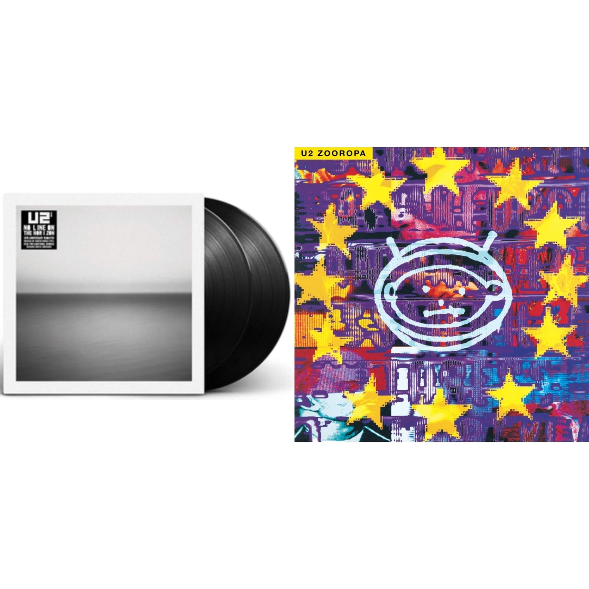 This is a 2 LP Vinyl SKU bundle.
1.This LP Vinyl is brand new.Format: LP VinylMusic Style: Alternative RockThis item's title is: No Line On The Horizon (2 LP)Artist: U2Label: INTERSCOPEBarcode: 602557970852Release Date: 2/22/2019
2.This LP Vinyl is brand new.